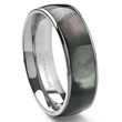 Titanium Mother of Pearl 6mm Band Ring
