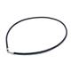 Metal Factory Braided Black Leather Necklace Cord