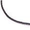 Braided Black & Brown Leather Necklace Cord
