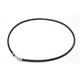 Metal Factory Black Leather Necklace Cord