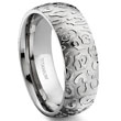 Metal Factory 7 Degree JAGUAR SKIN Titanium Band Ring