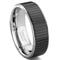 COIN EDGE Tungsten Wedding Band Ring