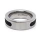 Metal Factory Titanium 8MM Double Black Cable Ring
