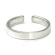 Metal Factory Sterling Silver 3MM Plain Flat Adjustable Toe Band Ring