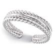 Metal Factory Sterling Silver Double Rope Adjustable Toe Band Ring