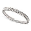 Metal Factory Sterling Silver Braided Rope Adjustable Toe Band Ring