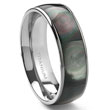 Metal Factory Titanium Mother of Pearl 6mm Band Ring